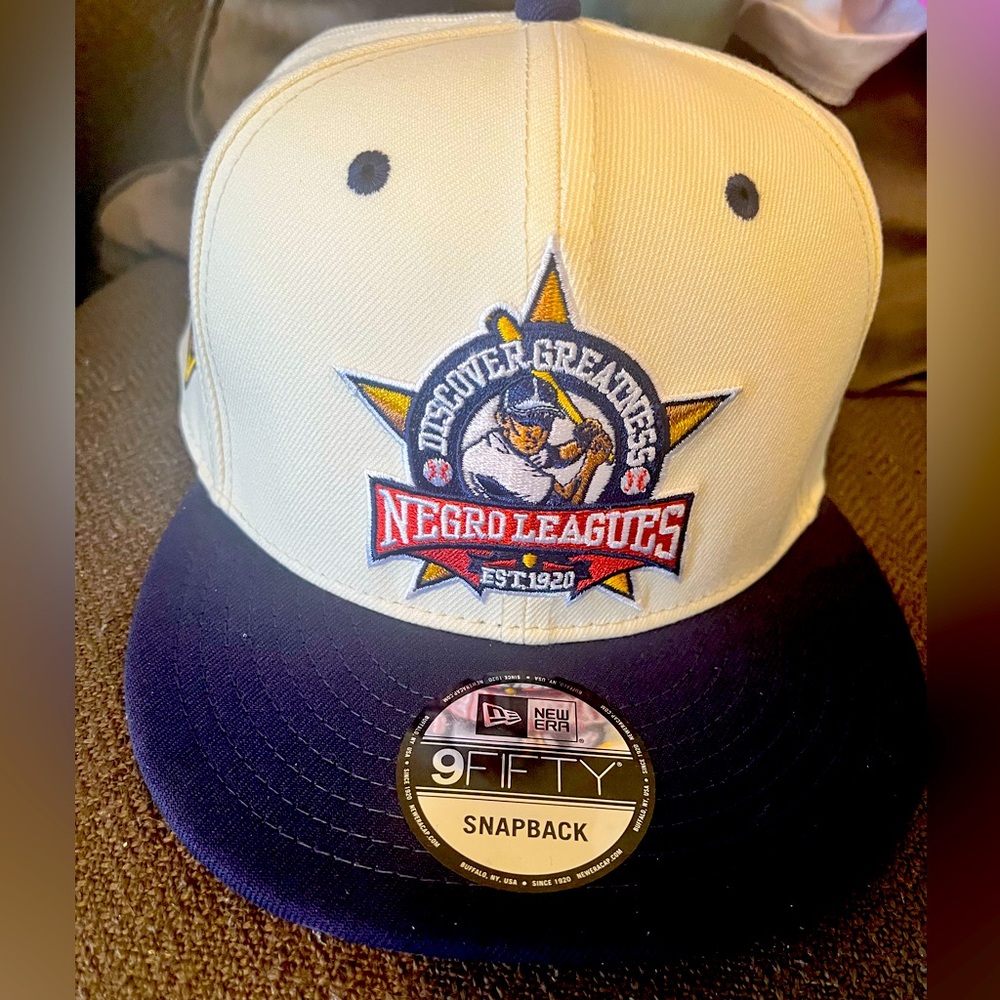 Brand new mlb the show negro league strap back hat